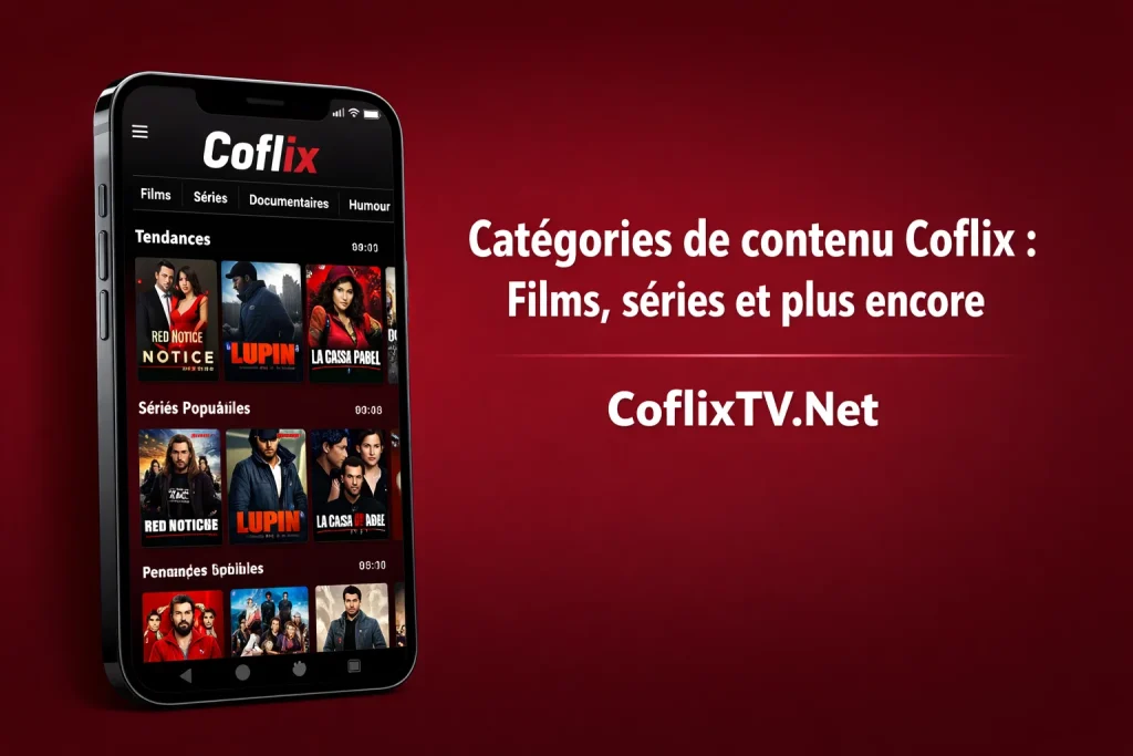 Catégories de contenu Coflix