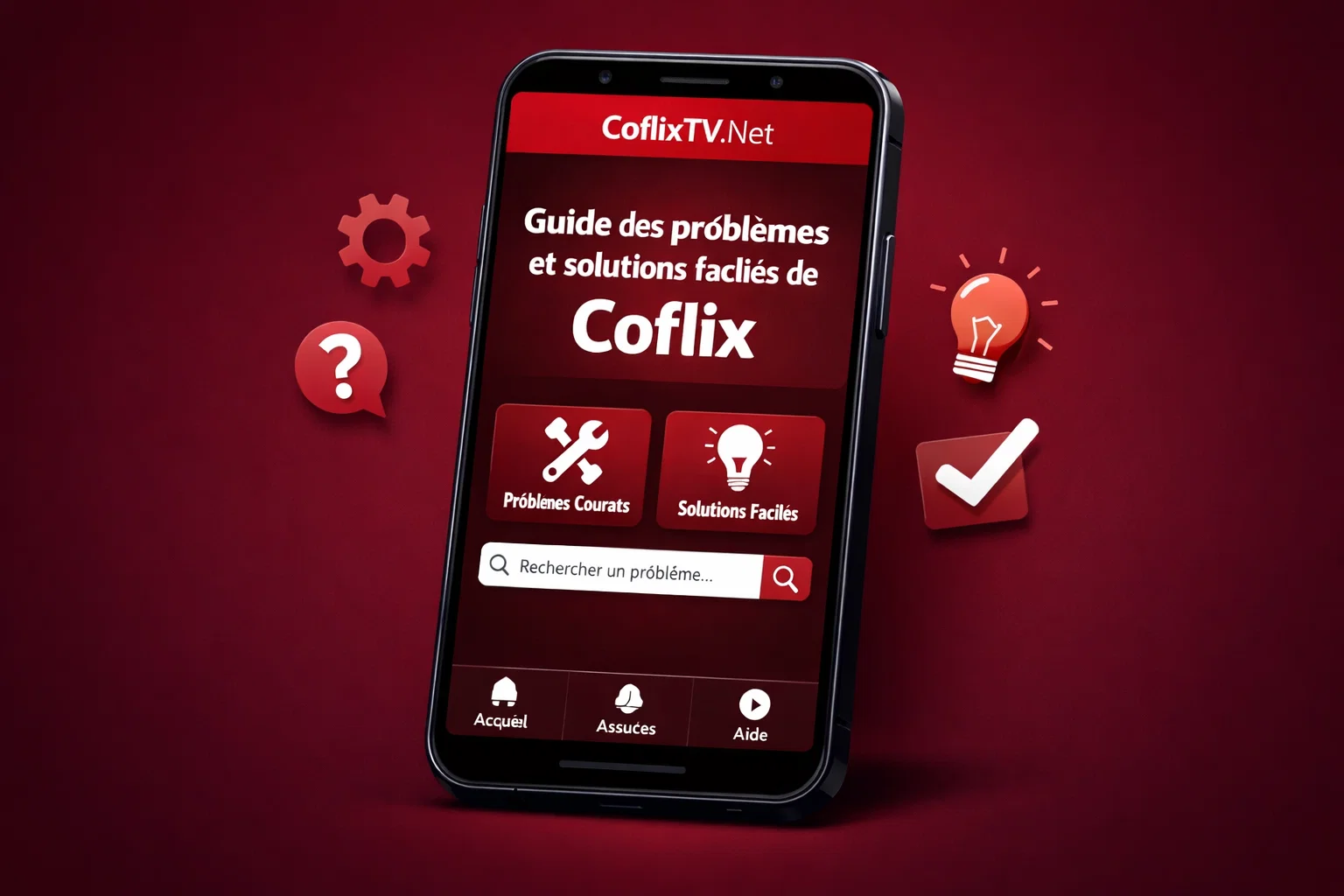 Guide des problèmes et solutions faciles de Coflix