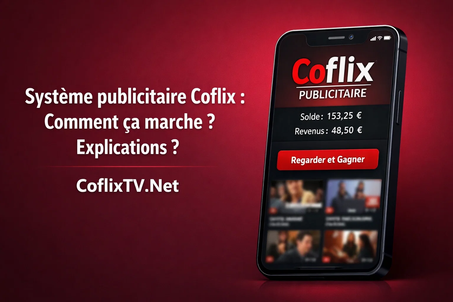 Système publicitaire Coflix